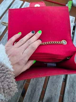 Bolso festivo rojo