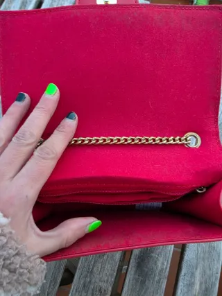 Bolso festivo rojo