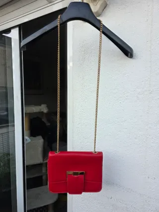 Bolso festivo rojo
