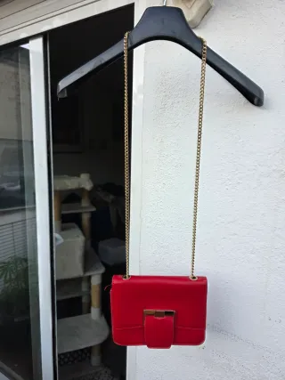 Bolso festivo rojo