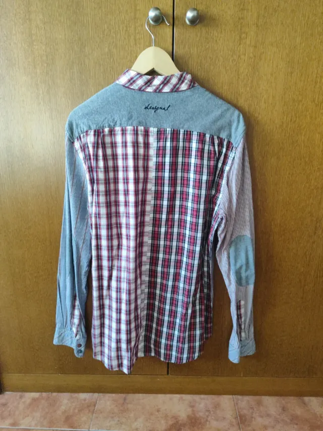Camisa Desigual Talla M Patchwork