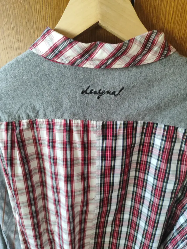 Camisa Desigual Talla M Patchwork