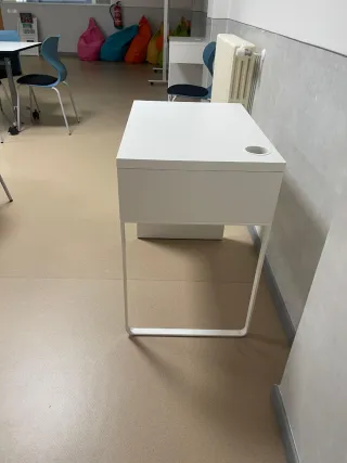 Scrivania Bianca Ikea Nuova Multiuso