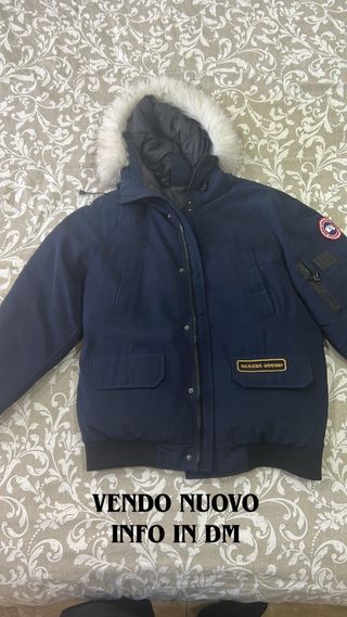 Giubbotto Canada Goose Blu