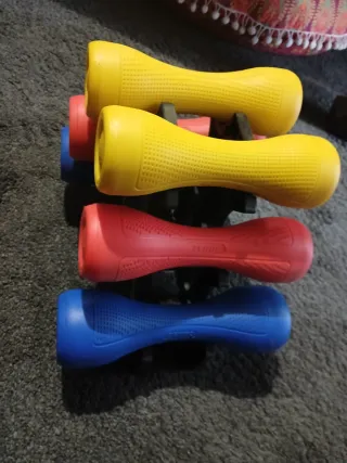 Pack Pesas 1kg, 1.5kg y 2kg