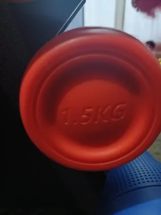 Pack Pesas 1kg, 1.5kg y 2kg