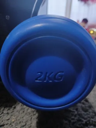 Pack Pesas 1kg, 1.5kg y 2kg