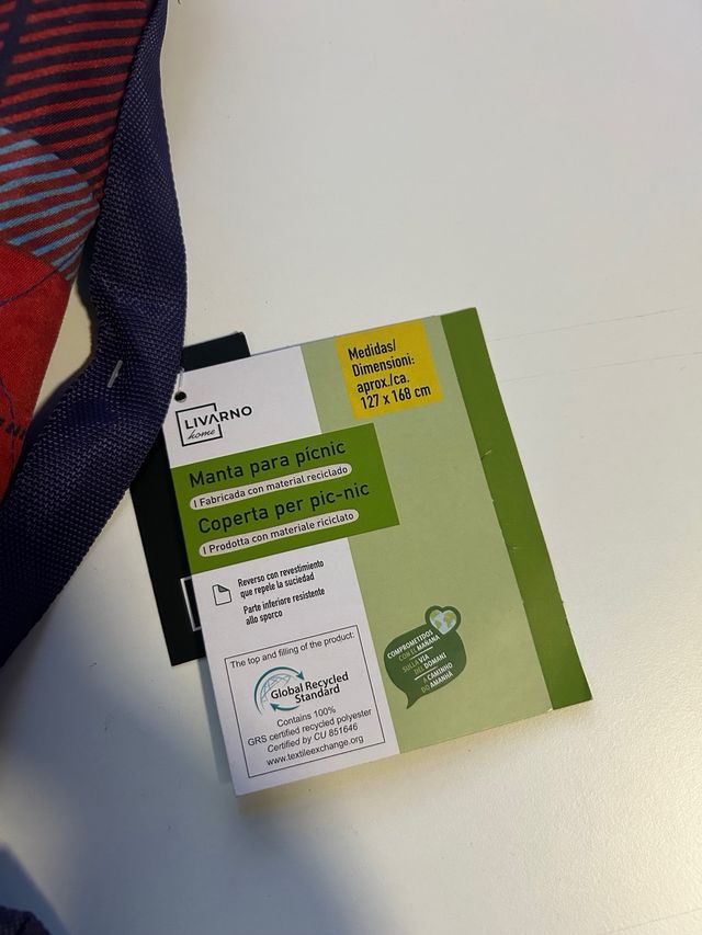 Coperta da picnic a quadri