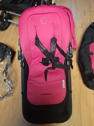Carro Bugaboo Rosa y Negro
