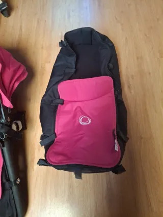 Carro Bugaboo Rosa y Negro
