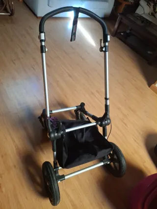 Carro Bugaboo Rosa y Negro