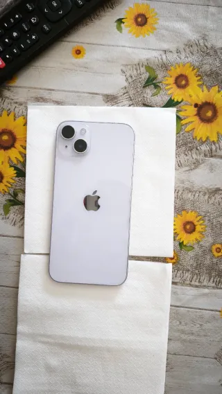 iPhone 14 Plus Viola/Bianco
