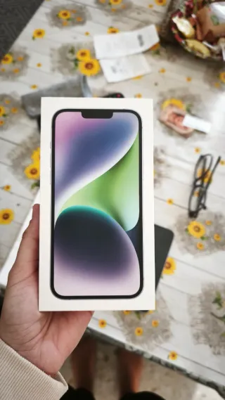 iPhone 14 Plus Viola/Bianco