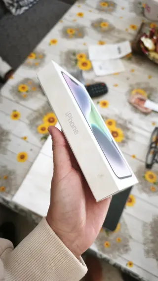 iPhone 14 Plus Viola/Bianco