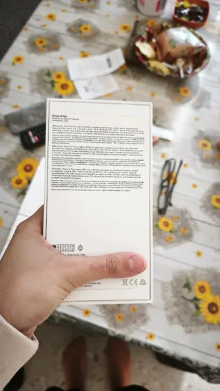 iPhone 14 Plus Viola/Bianco