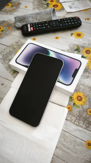 iPhone 14 Plus Viola/Bianco