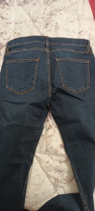 Jeans premamá Zara azules