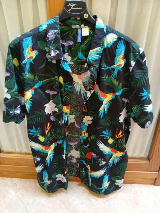Camisa Hawaiana Divided Talla L