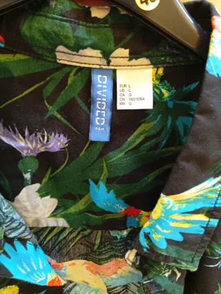 Camisa Hawaiana Divided Talla L