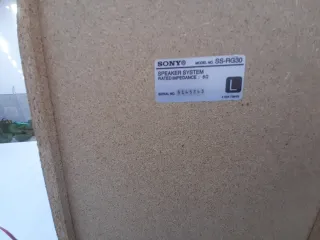 Altavoces Sony Negros