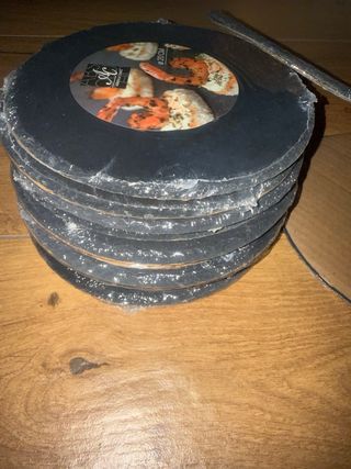 12 Piatti Ardesia 20cm nuovi sigillati