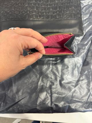 Conjunto Pouch y Monedero Tous Negro