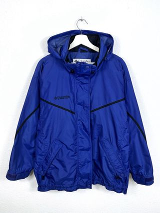 Chaqueta Columbia Impermeable Mujer Vintage 90s