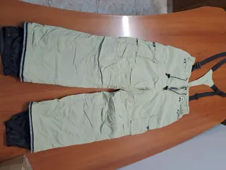 Pantalón de esquí Bocelli hombre beige/gris