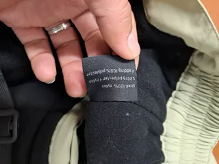 Pantalón de esquí Bocelli hombre beige/gris