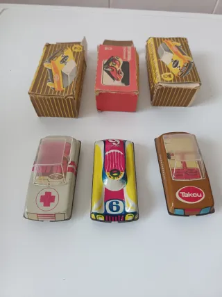 Macchinine russe in latta vintage