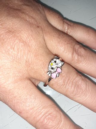 Anillo Hello Kitty Ajustable