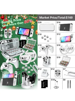 Funda y Accesorios Nintendo Switch OLED