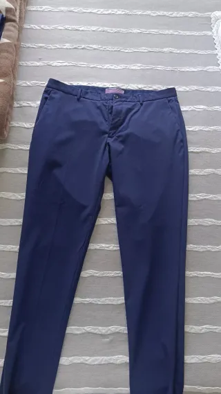 Americana Zara azul y 2 pantalones