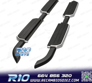 ESTRIBERAS ESTRIBOS LAND ROVER DEFENDER 110 130 20- GRIS