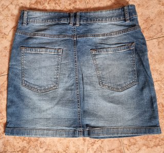 Minifalda vaquera azul