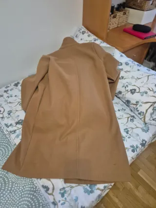 Abrigo Zara Beige/Marrón