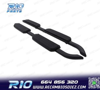 ESTRIBERAS ESTRIBOS LAND ROVER DEFENDER 110 130 20- NEGRO