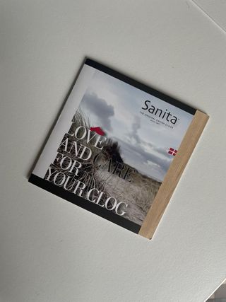 Zuecos Sanita Cuero Marrón