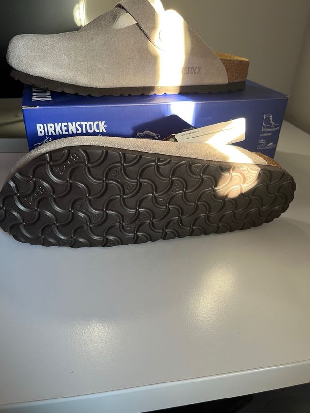 Birkenstock Boston Taupe Talla 42