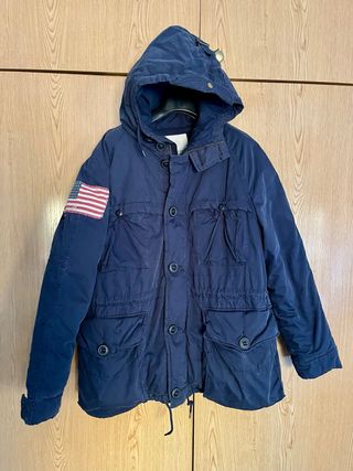 Parka Azul Ralph Lauren Talla L
