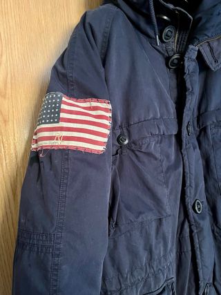 Parka Azul Ralph Lauren Talla L