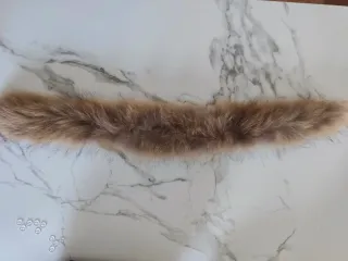 Pelo para gorro beige y marrón