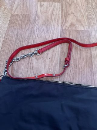 Bolso Bimba y Lola Negro y Rojo