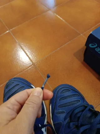 Scarpe Asics Blu/Bianche Tg 36