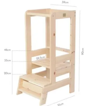 Trona de aprendizaje madera