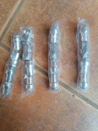 8 Guías/Cremallera para puerta corredera de garaje