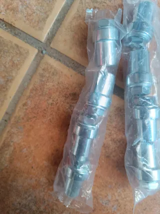 8 Guías/Cremallera para puerta corredera de garaje