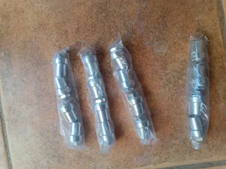 8 Guías/Cremallera para puerta corredera de garaje