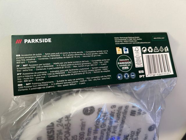 Accessori per lucidatura Parkside