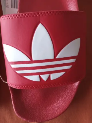 Chanclas Adidas Rojas Hombre